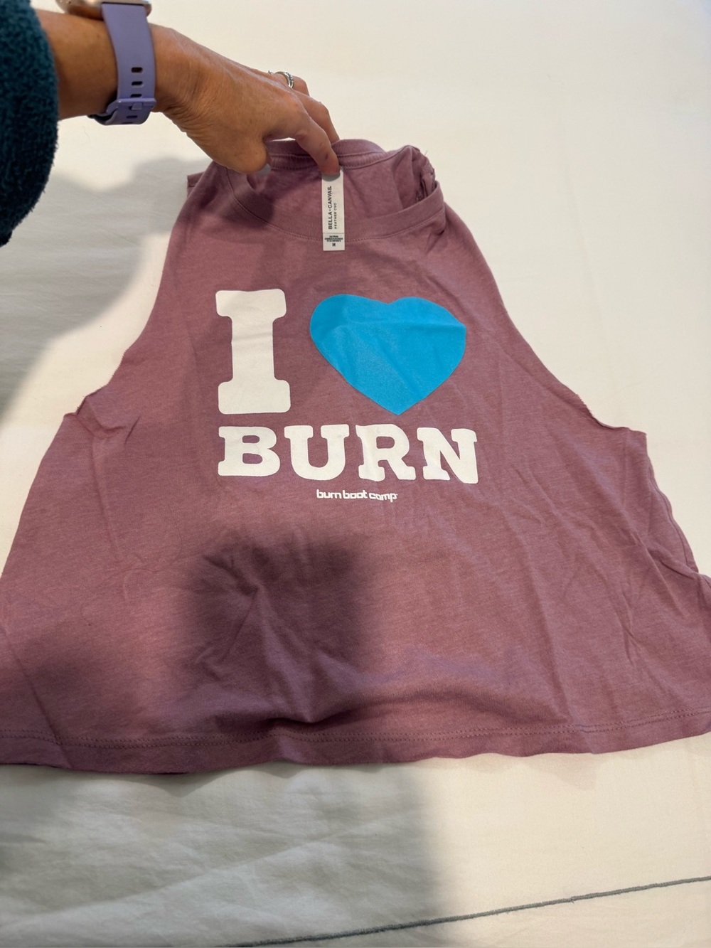 Lot of 10 Burn Boot Camp tops mostly small - Picture 2 of 13